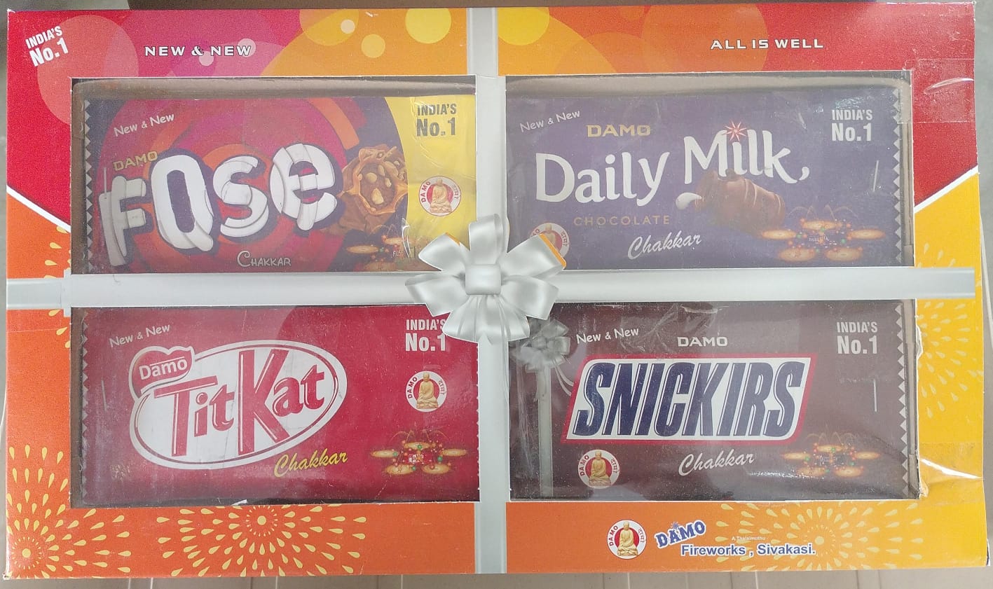 SK Pyro Park CHAKKAR CELEBRATION-5 CHAKKAR EFFECT (4PCS)